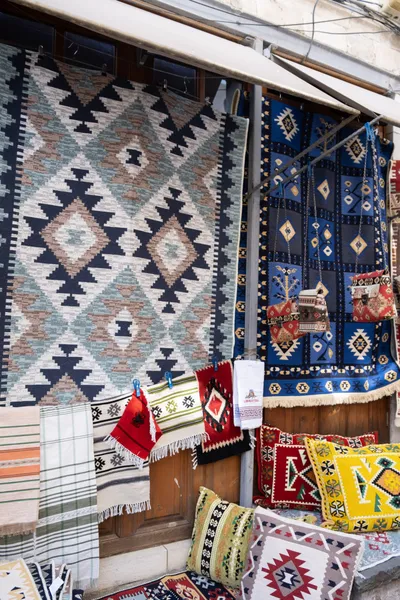 Traditional carpets and cushions